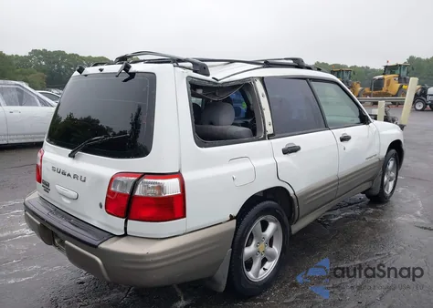 2001 Subaru Forester S из США, поврежденный, VIN JF1SF65541H743526
